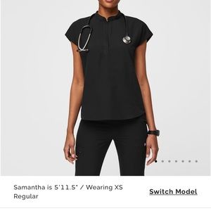Womens black figs